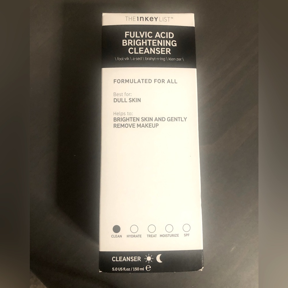 New The Inkey List fulvic acid cleanser. 5 ounces
